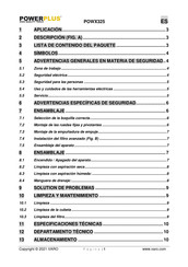 Powerplus POWX325 Manual De Instrucciones