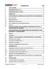 Powerplus POWDPG7561 Manual De Instrucciones