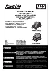 Max PowerLite AKHL1260E Manual De Instrucciones