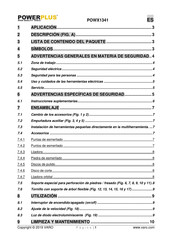 Powerplus POWX1341 Manual De Instrucciones