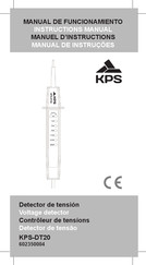 KPS KPS-DT20 Manual De Funcionamiento
