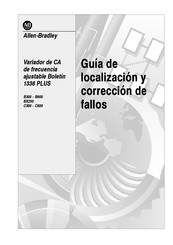Rockwell Automation Allen-Bradley 1336 PLUS II Guía De Localización Y Corrección Defallos