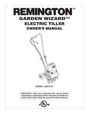 Remington GARDEN WIZARD 109312-01 Manual Del Propietário