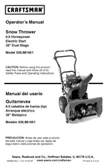 Craftsman 536.881651 Manual Del Operador