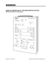 Siemens MJ-XL Manual De Instalación Y Operaciones