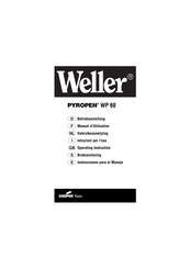 Weller PYROPEN WP 60 Instrucciones Para El Manejo