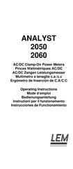 LEM ANALYST 2060 Instrucciones De Functionamiento