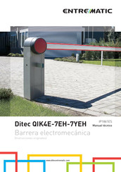 entrematic Ditec QIK4E-7EH-7YEH Instrucciones Originales