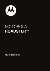 Motorola ROADSTER Guia De Inicio Rapido