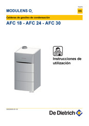 De Dietrich AFC 24 Instrucciones De Utilizacion