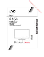 JVC LT-28HA72U Instrucciones De Funcionamiento