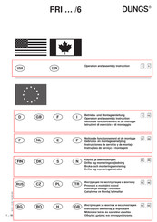 Dungs FRI/6 SERIE Instrucciones De Servicio