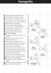 Hansgrohe Focus 31940000 Instrucciones De Montaje
