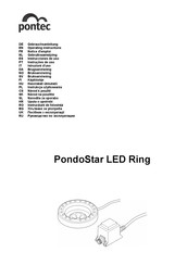 Pontec PondoStar LED Ring Instrucciones De Uso