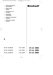 EINHELL 20.052.25 Manual De Instrucciones