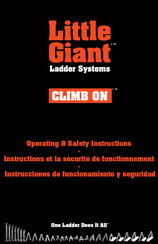 Little Giant M17 Instrucciones De Funcionamiento