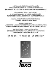 Teka VT TC 2P.1 Instrucciones Para La Instalación