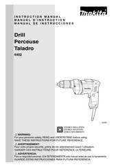 Makita 6402 Manual De Instrucciones
