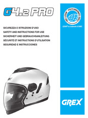 Grex G4.2 Pro Kinetic N Com Seguridad E Instrucciones