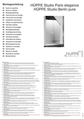 HÜPPE BT0049 Instrucciones De Montaje