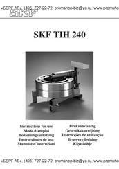 SKF TIH 240 Instrucciones De Uso