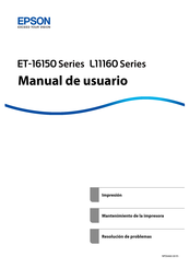 Epson L11160 Serie Manual De Usuario