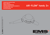 Ems AIR-FLOW handy 2+ Instrucciones De Funcionamiento