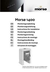 Morsø 1452 Instrucciones De Montaje