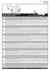 ECS Electronics PE-067-B1 Instrucciones De Montaje