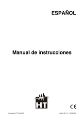 HT THT33 Manual De Instrucciones