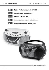 Metronic 477118 Manual De Instrucciones