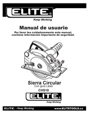 Elite CHS18 Manual De Usuario