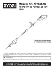 Ryobi P2500 Manual Del Operador