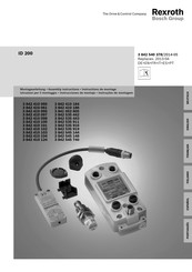 REXROTH ID 200 Instrucciones De Montaje