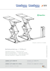 Nussbaum JUMBO LIFT 3500 HF Instrucciones De Servicio