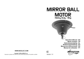 JB Systems MIRROR BALL MOTOR Manual De Instrucciones