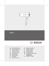 Bosch PHD7967 FancyTouch Instrucciones De Uso