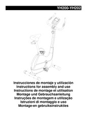 BH FITNESS YH202 Instrucciones De Montaje