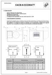 S&P CACB-N ECOWATT Serie Manual De Instrucciones