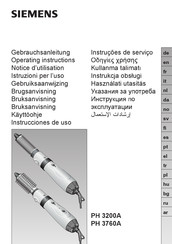 Siemens PH 3200A Instrucciones De Uso