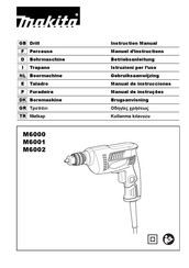 Makita M6000 Manual De Instrucciones