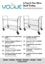 Vogue CC430 Manual De Instrucciones