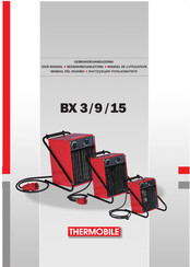 THERMOBILE BX3 Manual Del Usuario