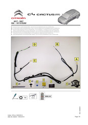 CITROEN C4 CACTUS EEE Instrucciones De Montaje