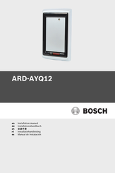 Bosch ARD-AYQ12 Manual De Instalación