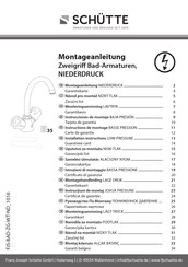 SCHÜTTE FJS-BAD-ZG-WT-ND 1016 Instrucciones De Montaje