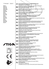 Stiga B 52 D Manual De Instrucciones