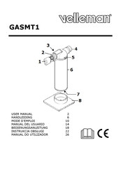 Velleman GASMT1 Manual Del Usuario