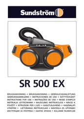 Sundstrom SR 500 EX Instrucciones De Uso