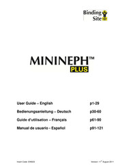 Binding Site Minineph Plus Manual De Usuario